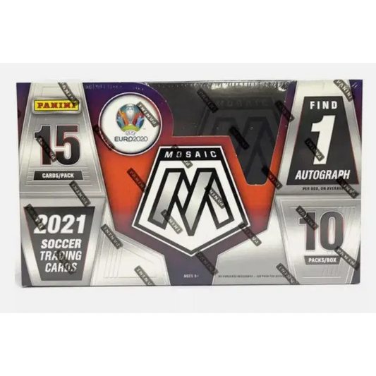 2020/21 Panini Mosaic UEFA Soccer Hobby Box