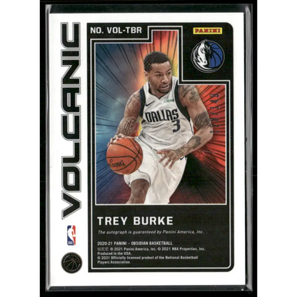 2020-21 Panini Obsidian #VOL-TBR Trey Burke Volcanic Signatures #/149