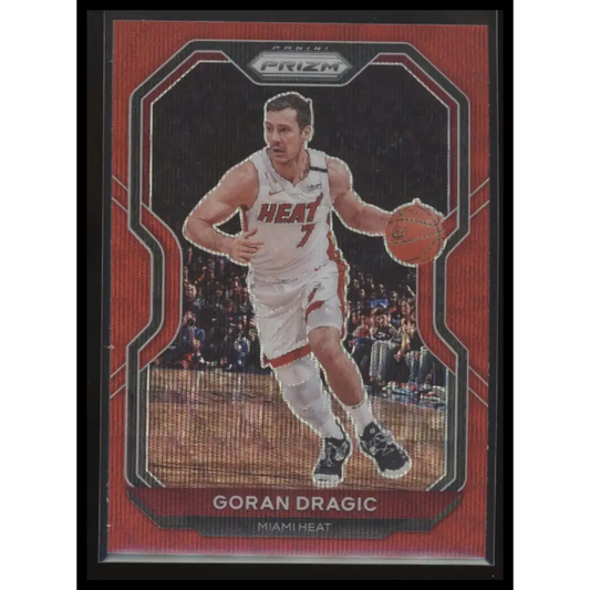 2020-21 Panini Prizm #179 Goran Dragic Red Ice Prizms