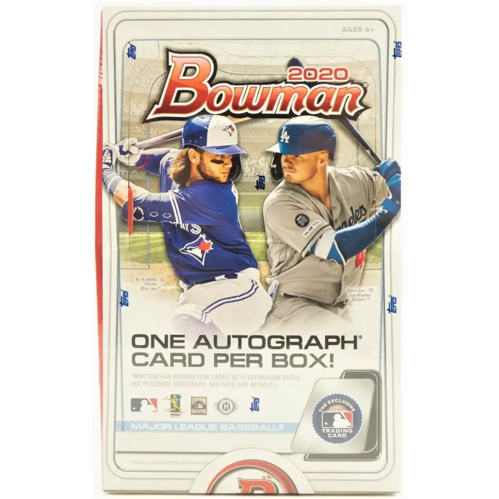 2020 Bowman Baseball Hobby Box