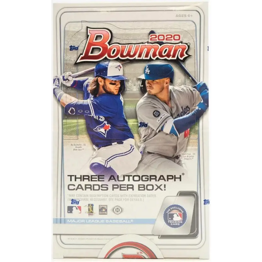 2020 Bowman Baseball Hobby Jumbo Box
