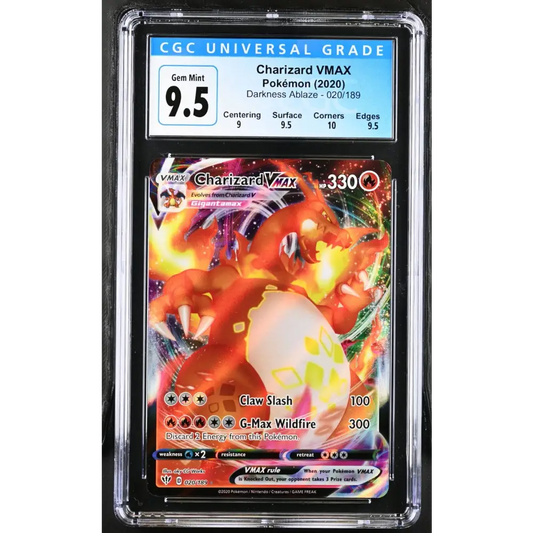 2020 Darkness Ablaze #020/189 Charizard VMAX - CGC 9.5