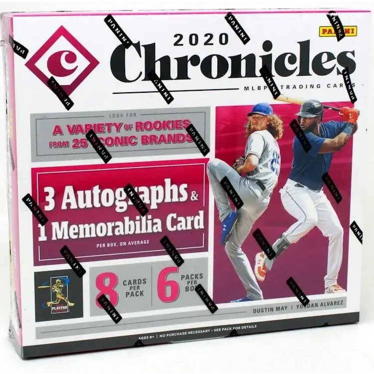 2020 Panini Chronicles Baseball Hobby Box