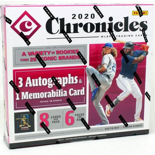 2020 Panini Chronicles Baseball Hobby Box