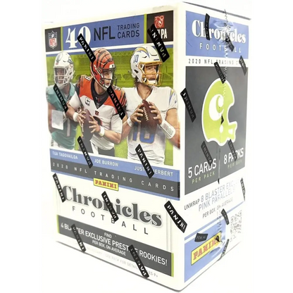 2020 Panini Chronicles Football 8-Pack Blaster Box