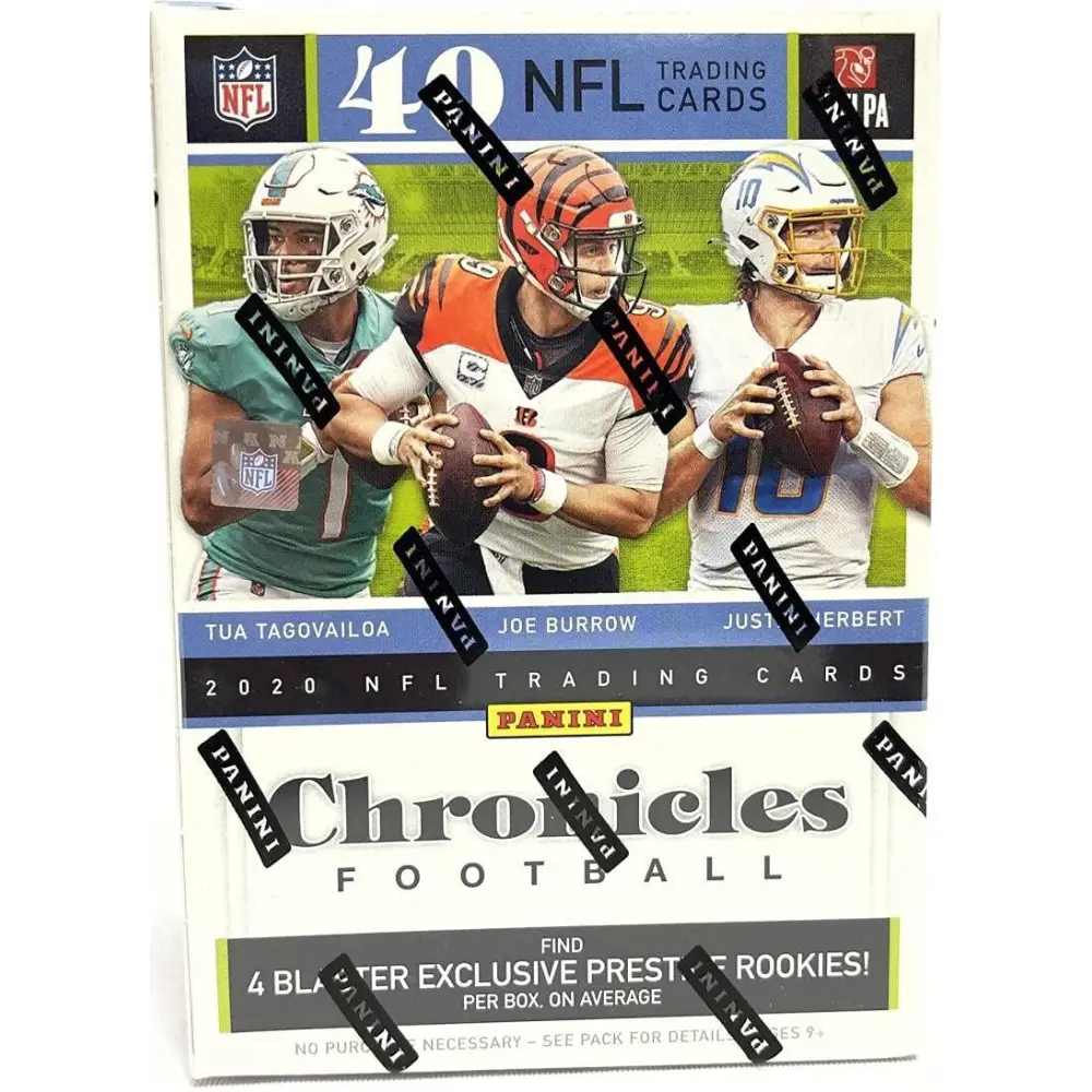 2020 Panini Chronicles Football 8-Pack Blaster Box