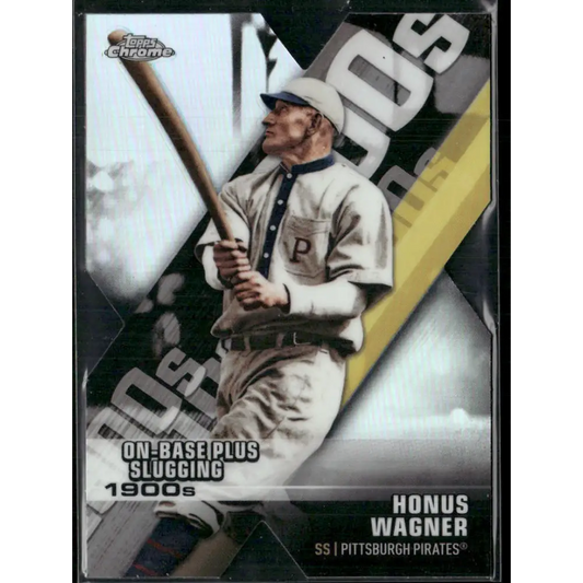 2020 Topps Chrome #DOD-11 Honus Wagner Decade of Dominance Die Cut