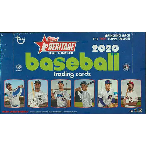 2020 Topps Heritage High Number Baseball Box