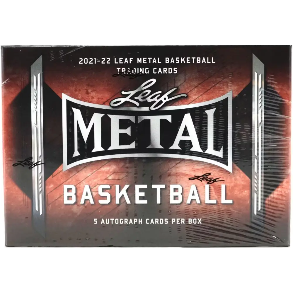 2021/22 Leaf Metal Basketball Hobby Box