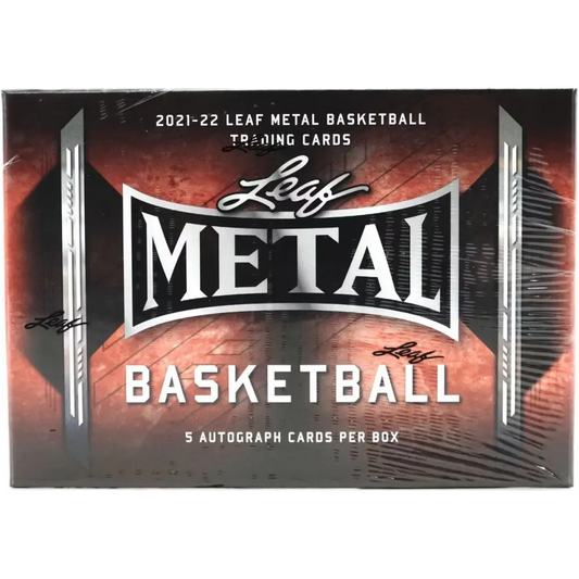 2021/22 Leaf Metal Basketball Hobby Box