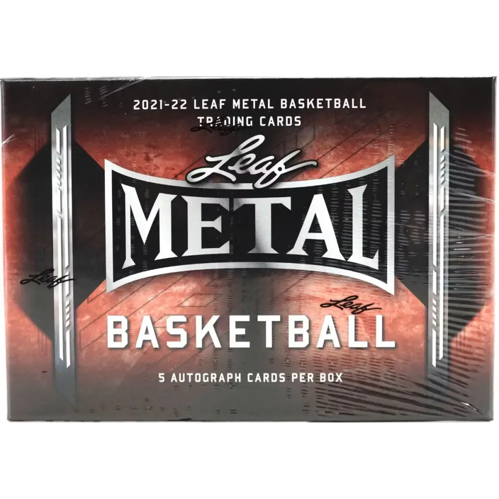 2021/22 Leaf Metal Basketball Hobby Box
