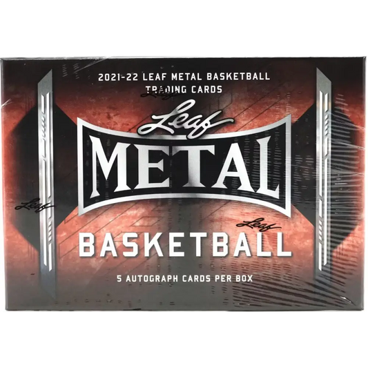 2021/22 Leaf Metal Basketball Hobby Box