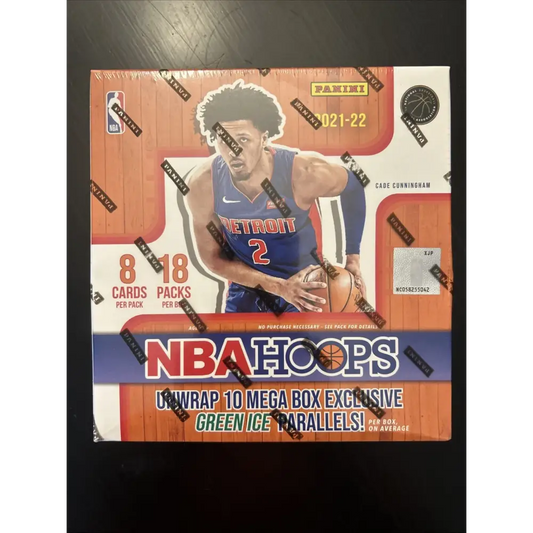 2021-22 Panini Hoops NBA Mega Box Fanatics Exclusive - Green Ice Parallel
