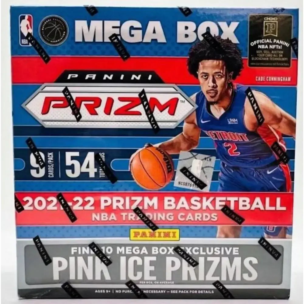 2021/22 Panini Prizm Basketball Mega (Pink Ice) Box