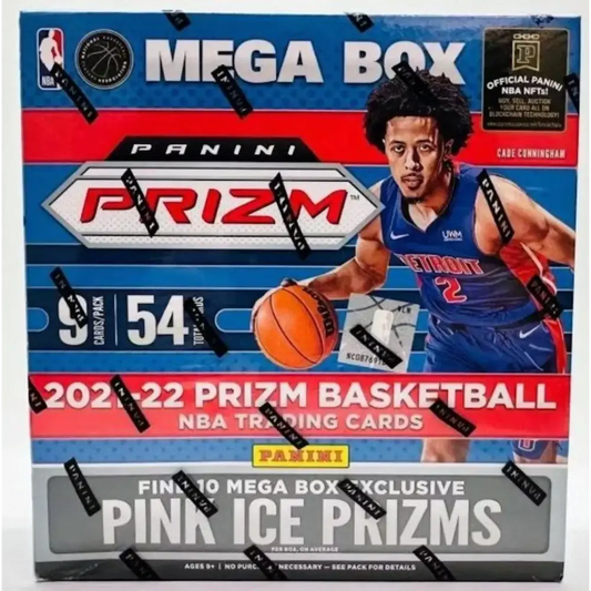 2021/22 Panini Prizm Basketball Mega (Pink Ice) Box