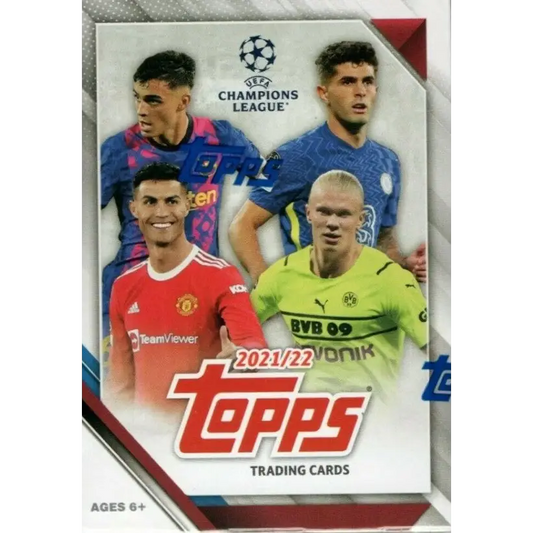 2021/22 Topps UEFA Champions League Collection Soccer Hobby Box