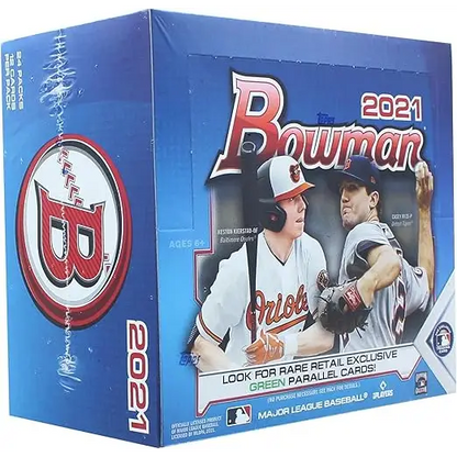 2021 Bowman Baseball Retail Box