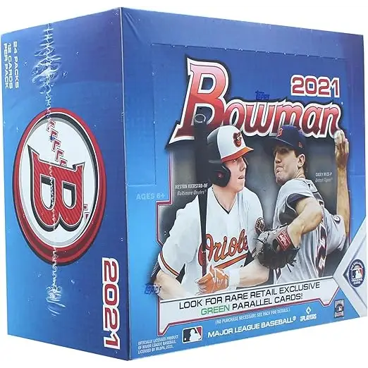 2021 Bowman Baseball Retail Box