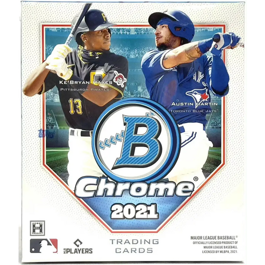 2021 Bowman Chrome Baseball HTA Box