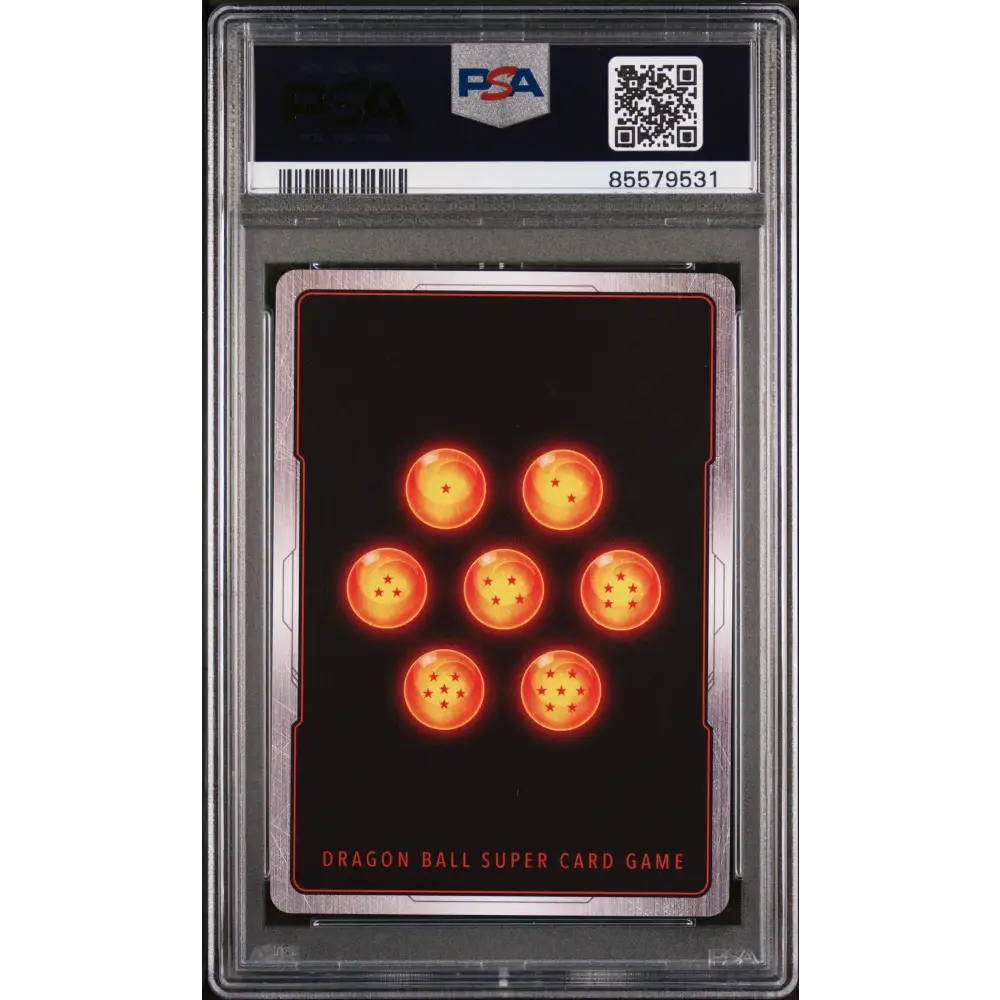 2021 DRAGON BALL SUPER 5 SAIYAN SHOWDOWN GOKU SDFT ASSISTANCE #BT15-096 - PSA 8 - Graded DBZ PSA 8