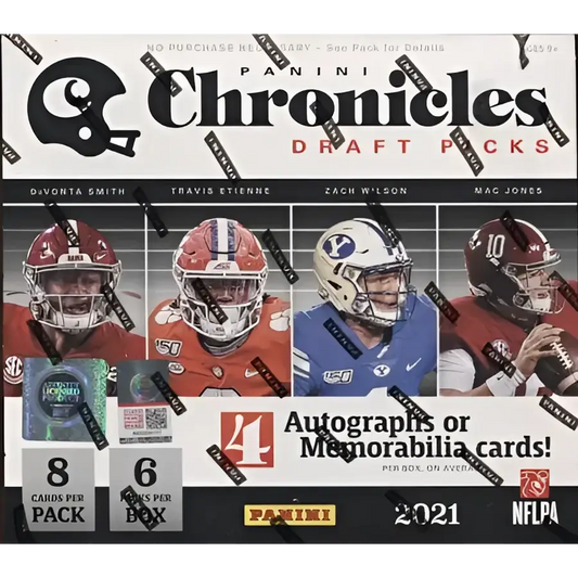 2021 Panini Chronicles Draft Picks Collegiate Football Hobby box