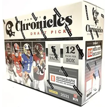 2021 Panini Chronicles Draft Picks Football Mega Box (Orange Parallels)