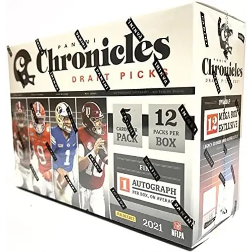 2021 Panini Chronicles Draft Picks Football Mega Box (Orange Parallels)