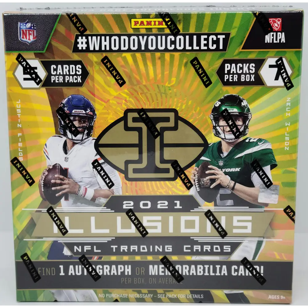2021 Panini Illusions NFL Trading Cards Mega Box