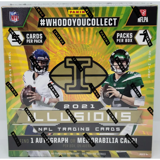 2021 Panini Illusions NFL Trading Cards Mega Box