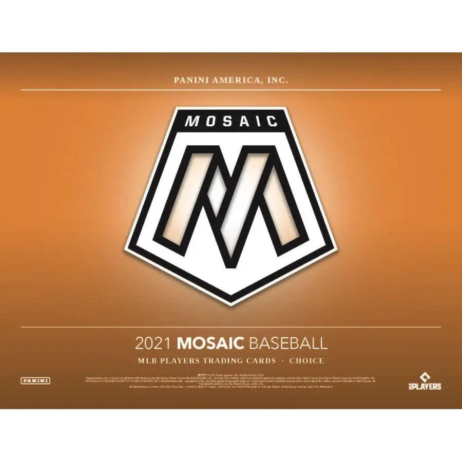 2021 Panini Mosaic Baseball Hobby box