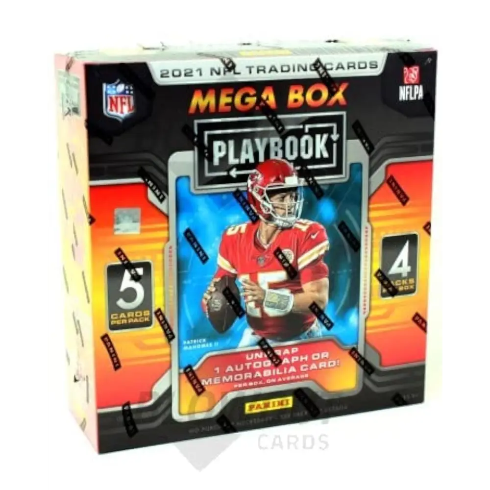 2021 Panini Playbook NFL Trading Cards Mega Box