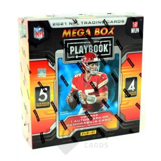 2021 Panini Playbook NFL Trading Cards Mega Box