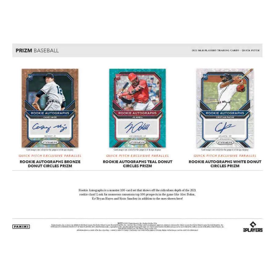 2021 Prizm Baseball Quick Pitch Hobby H2
