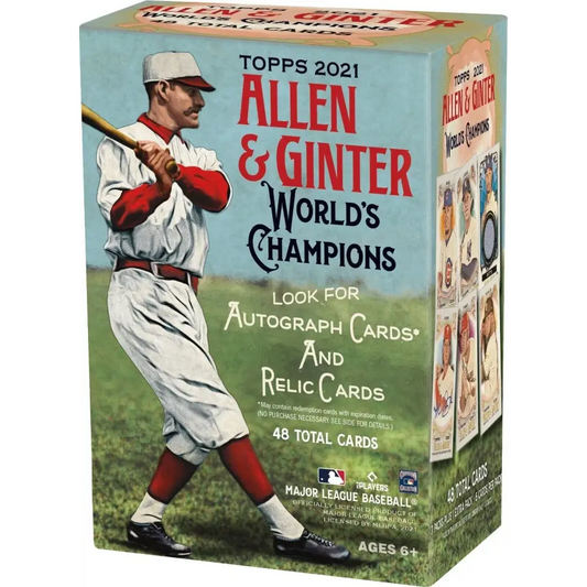 2021 TOPPS Allen & Ginter 7 pack blaster box