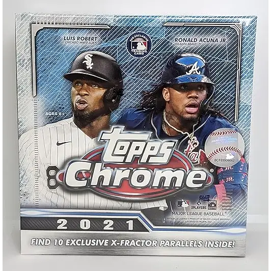 2021 Topps Chrome baseball mega Box