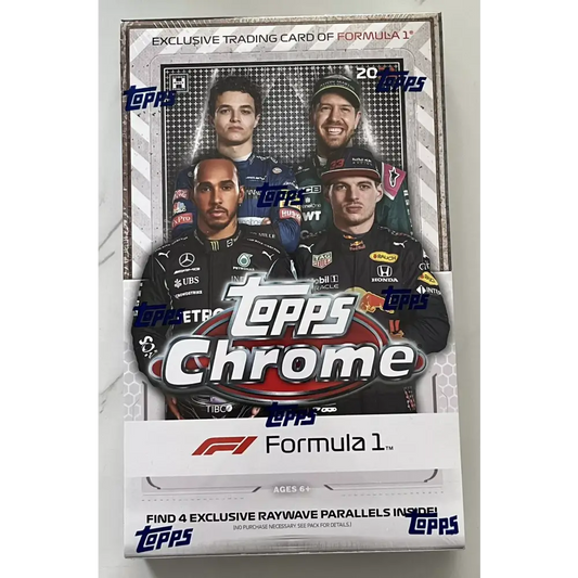 2021 Topps Chrome Formula 1 F1 Racing Hobby Lite Box