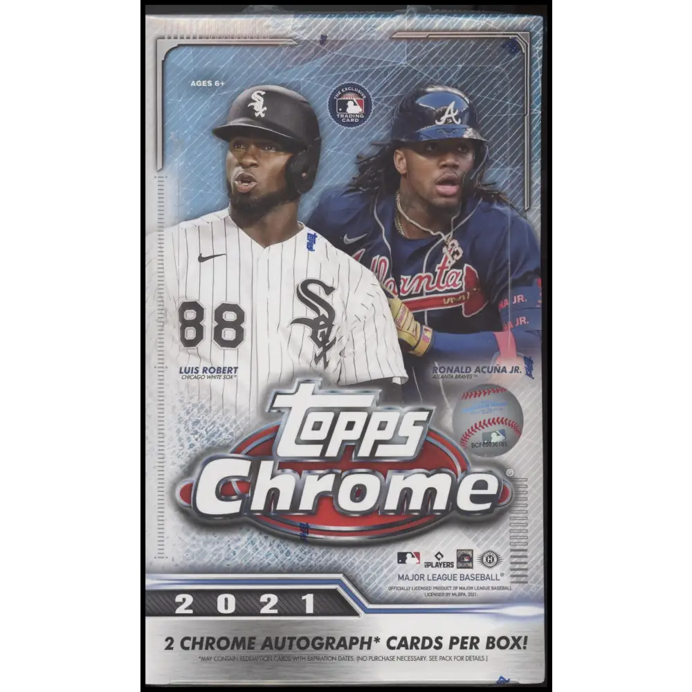 2021 Topps Chrome Hobby Box