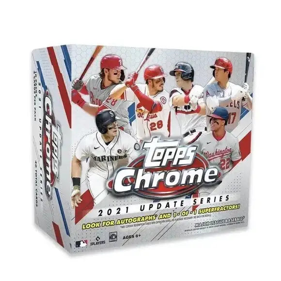 2021 Topps Chrome Update MLB Baseball Mega Box