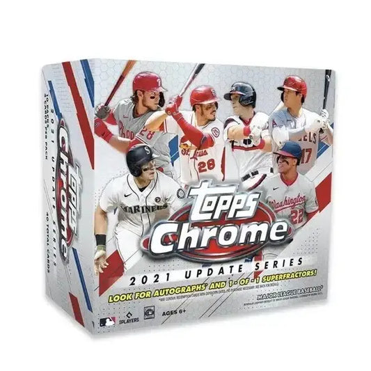 2021 Topps Chrome Update MLB Baseball Mega Box