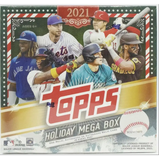 2021 Topps Holiday Baseball Mega Box