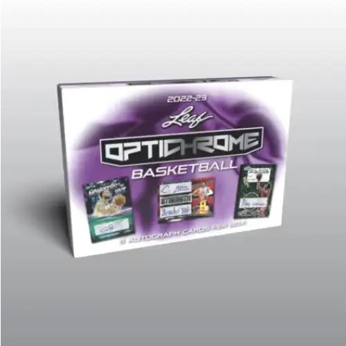 2022-23 Leaf Optichrome Basketball Hobby Box