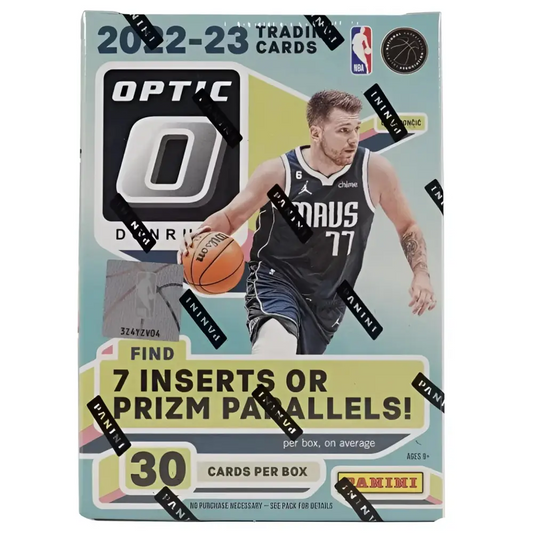 2022/23 Panini Donruss Optic Basketball 6-Pack Hobby Blaster Box (Green Shock Prizms!)