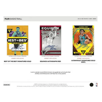 2022-23 Panini Flux Basketball Hobby Box