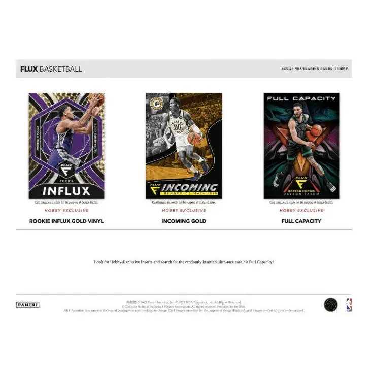 2022-23 Panini Flux Basketball Hobby Box