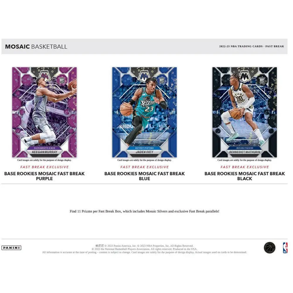 2022-23 Panini Mosaic Basketball Box