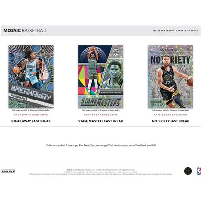 2022-23 Panini Mosaic Basketball Box