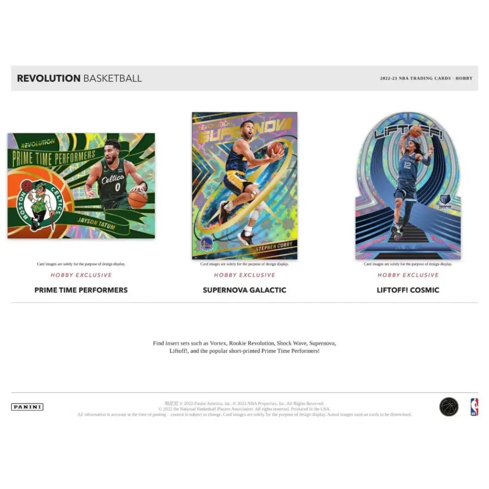 2022/23 Panini Revolution Basketball Hobby Box