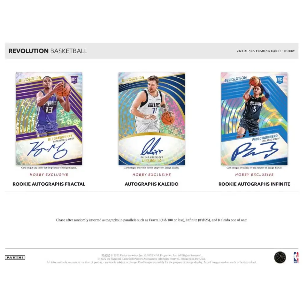 2022/23 Panini Revolution Basketball Hobby Box