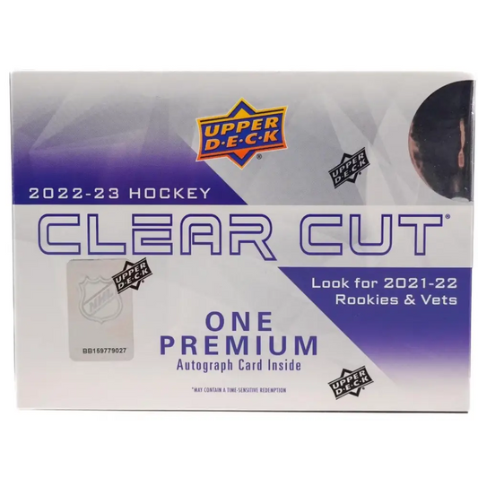 2022/23 Upper Deck Clear Cut Hockey Hobby Box