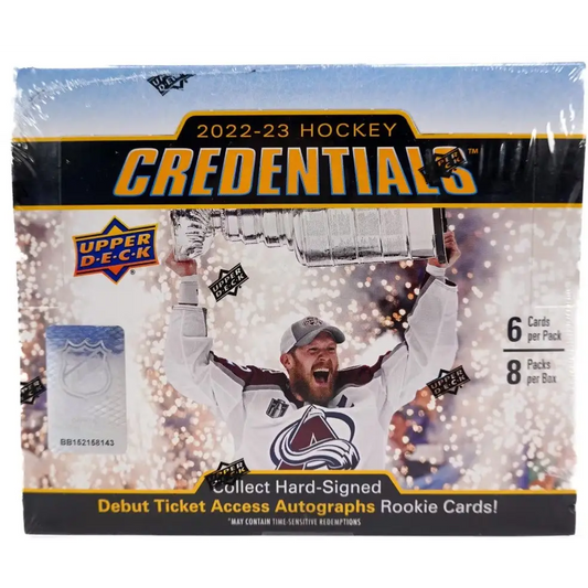 2022/23 Upper Deck Credentials Hockey Hobby Box